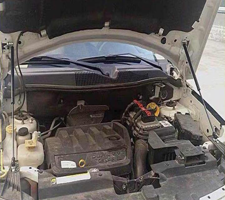 Carbon Fiber Gas Springs Voor Jeep Compass Auto Styling Motorkap Bonnet Wijzigen Gasveren Lift Ondersteuning shock Damper