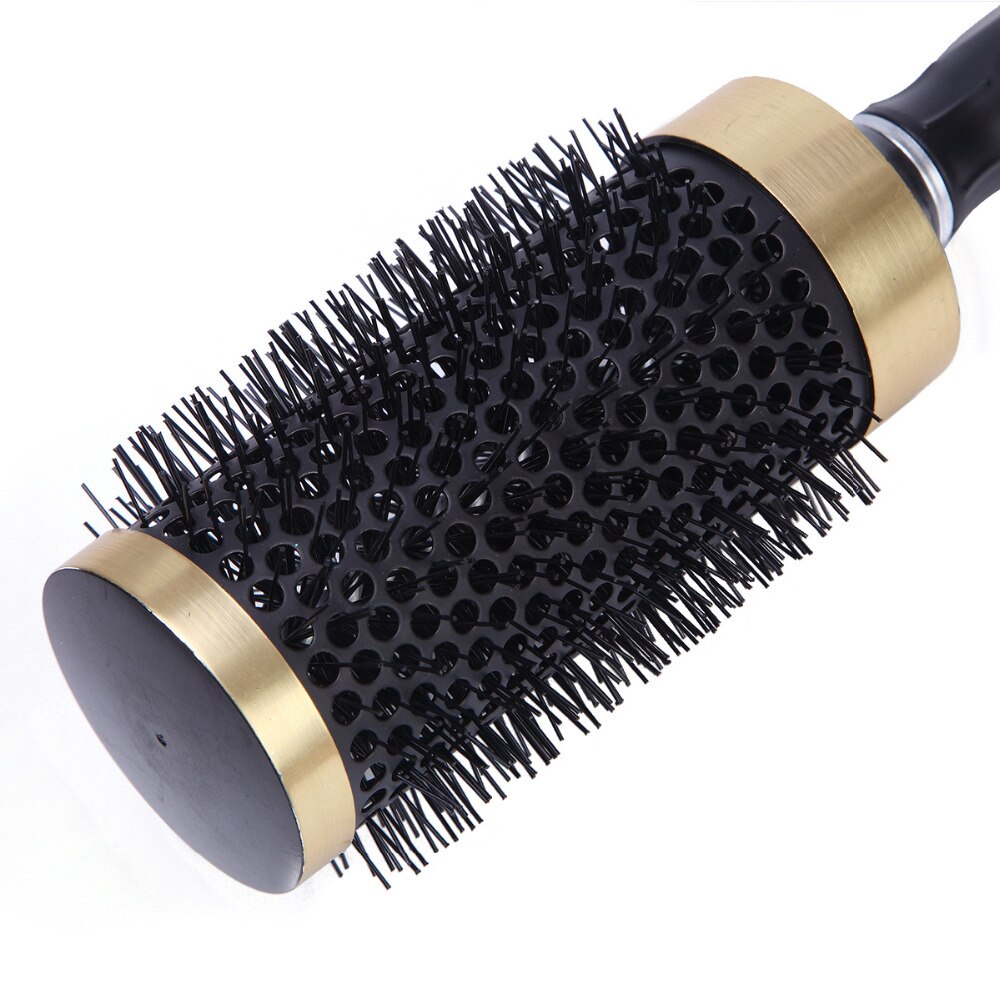 Brosse à cheveux en céramique et en Nylon, 1 pièce, résistant à la chaleur, rouleau rond, peigne à cheveux, outil pour Salon de coiffure, coiffeur
