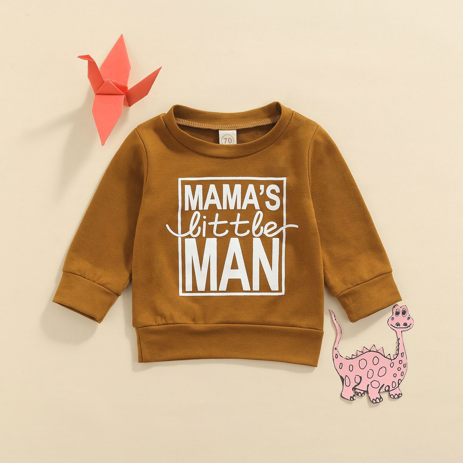 0-3Y Baby Boys Casual Sweatshirt Hoodies Autumn Baby Clothes Letter Printed Long Sleeve Pullover Sweatshirts Toddler Tops