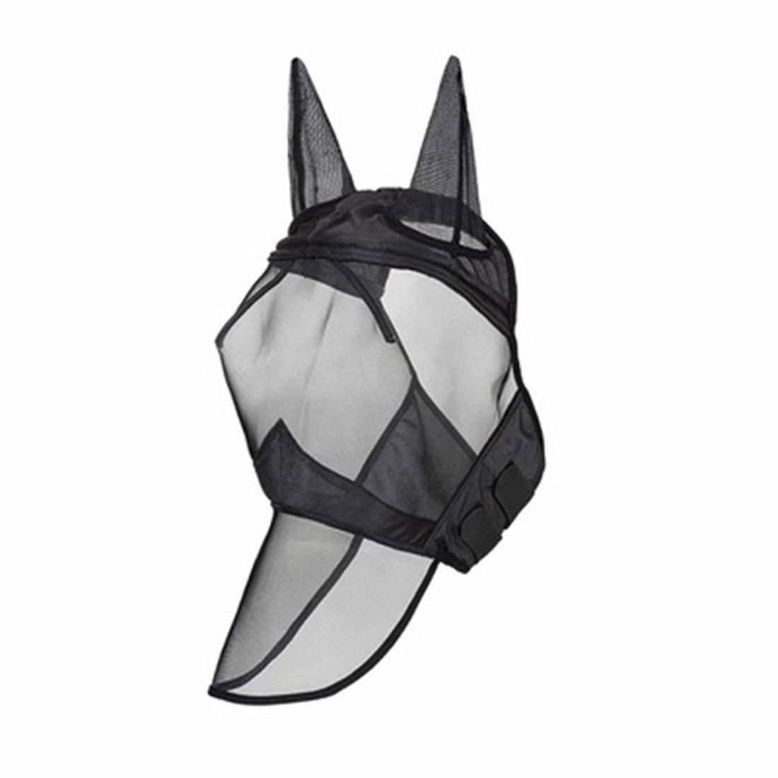 Paardensport Paard Fly Masker Supply Hood Full Face Mesh Fleece Insect Mosquito