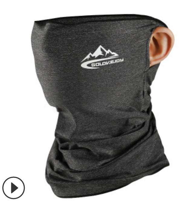 Motorcycle Cool Ride Face Mask Summer Breathable Headgear free size: Dark Gray