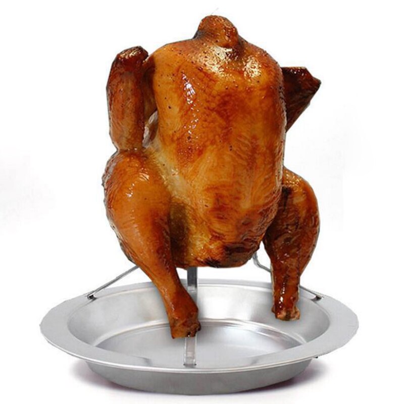 Non-stick Kip Koffiebrander Set Houder Rack Bbq Bakken Pan Grillen Tool Accessoires Indoor Grill Bbq Accessoires