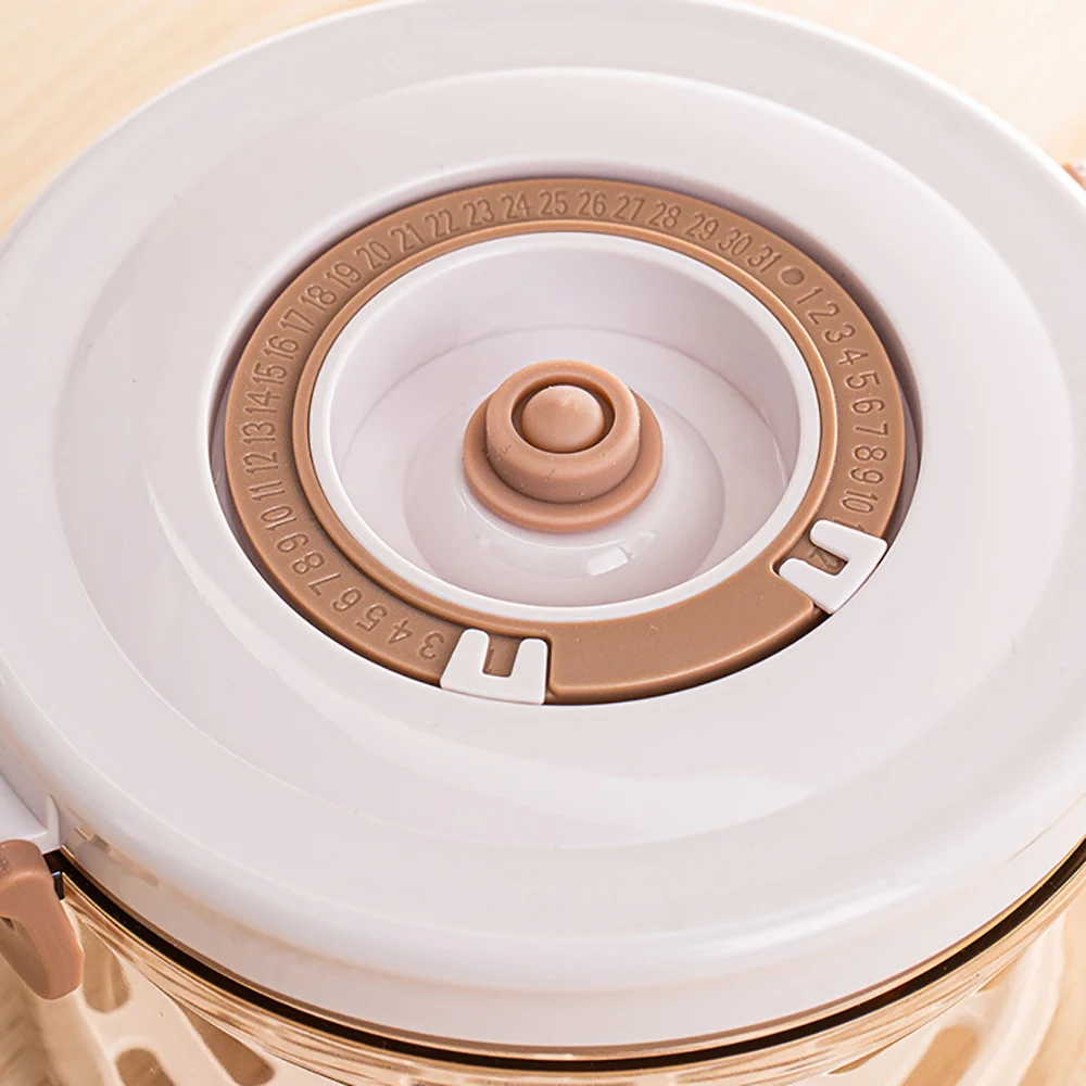 Voedsel Opslag Container Vacuüm Doos Grote Capaciteit Voedsel Dispenser Voor Keuken Transparant Verzegeld Voedsel Organizer Houden Lunch Verse