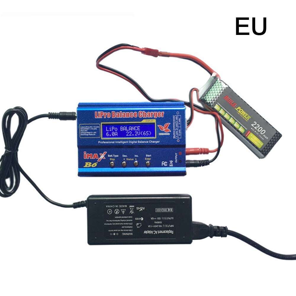 Original IMAX B6 MINI Balancer loader Discharger for RC helicopter-NIMH Peak / NICD Intelligent LCD battery charger