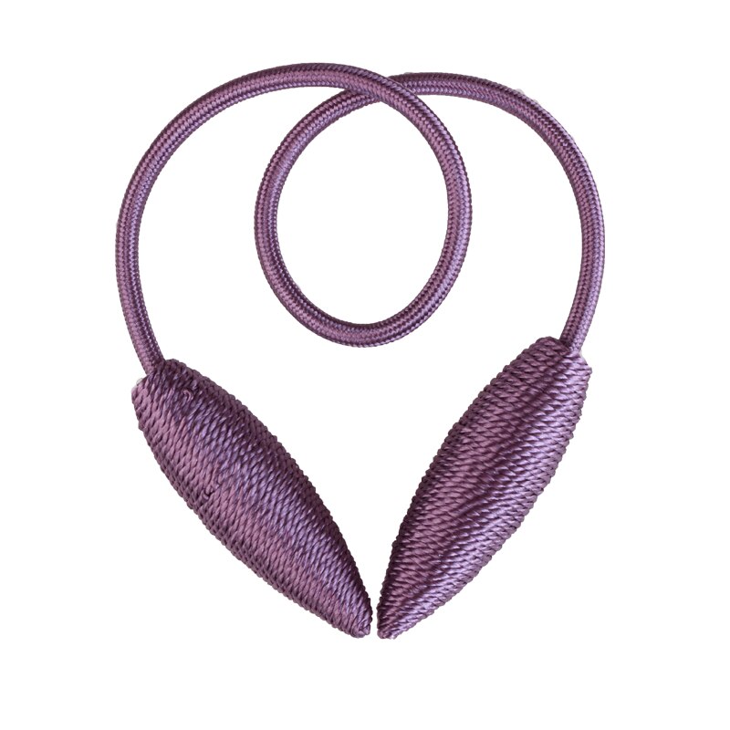 1pc verho tarvikkeet solmittava koriste verho solmittava teline mielivaltaisen muotoiset solmiot: Violetti