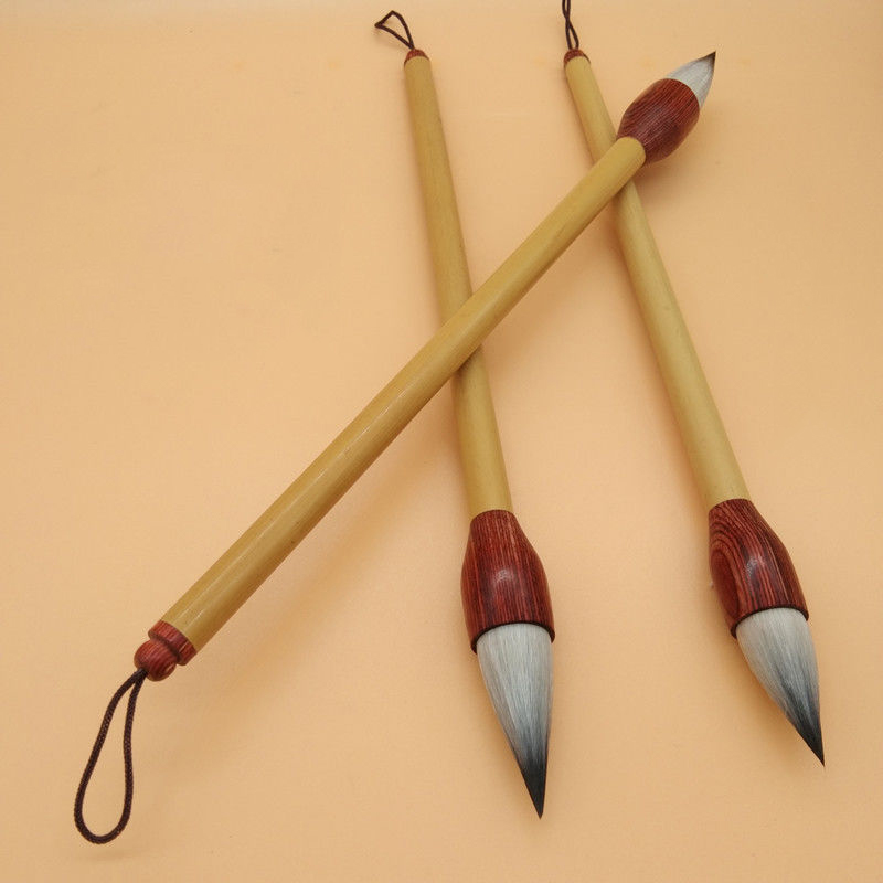 3pcs,Chinese Calligraphy Sumi-e Brush Jian Hao Qi Zi San Yang Chinese Painting Brush Pen Ink Brush Tinta China Caligrafia