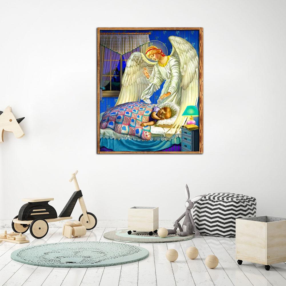 5D DIY Full Drill Diamond Painting Angel Cross Stitch Craft Embroidery Oxidation Resistance Irradiation Resistance Mosaic