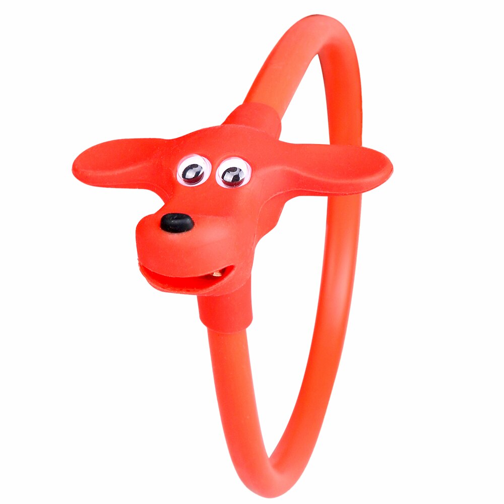 Dr Bike-candado para Cable de bicicleta para niños, con superficie de silicona, de acero, antirrobo, bonito, accesorios para bicicleta