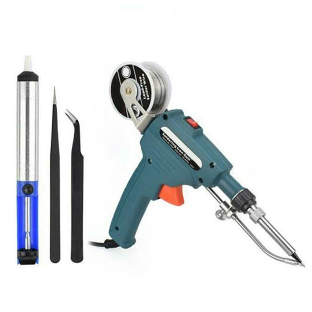 Auto Feeding Soldering Tool Manual Electric Soldering Iron Set Solder Tin HUG-Deals