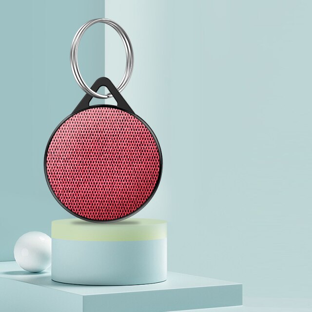 Tkanina ochronna skrzynka dla robić AirTag naganiacz zwierza pełna ochrona twarda obudowa pokrywa dla robić Airtag monitor lokalizacji z klamrą: czerwony