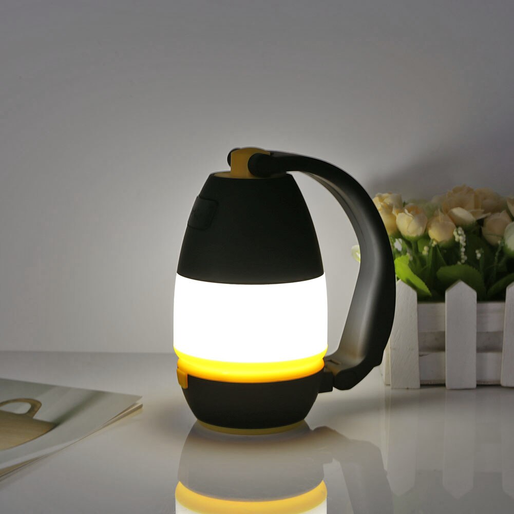 Emergency Light Portable LED Camping Lantern USB Rechargeable Flashlight Lantern for Hurricane Emergency, Hiking, Fishing