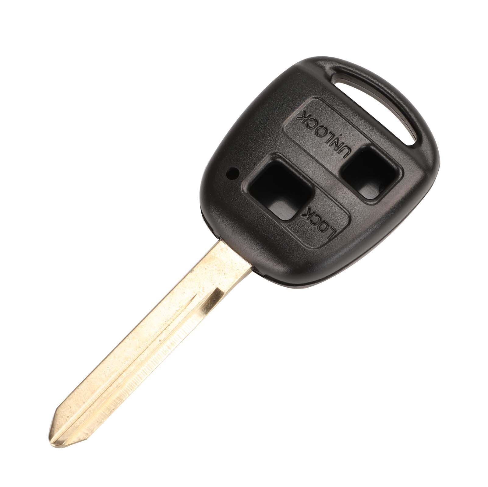 jingyuqin Remote 2/3 B Key Case Cover Shell For Lexus RX300 ES300 LS400 GX460 For Toyota Corolla Land Cruiser YARIS CAMRY RAV4: 2B Toy47