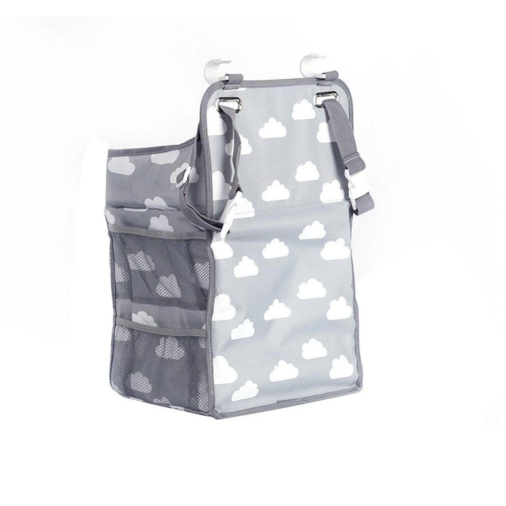 Baby Crib Hanging Storage Bag Diaper Nappy Organizer Cot Bed Organizer Bag Infant Essentials Diaper Caddy Kids Crib Bedding Sets