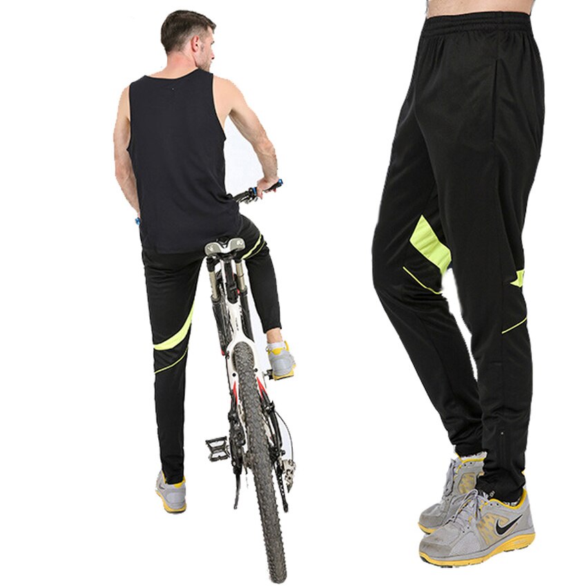 Åndbare herre kvinder cykling lange bukser mtb downhill cykel bukser reflekterende ride cykel sportsbukser sport fitness bukser