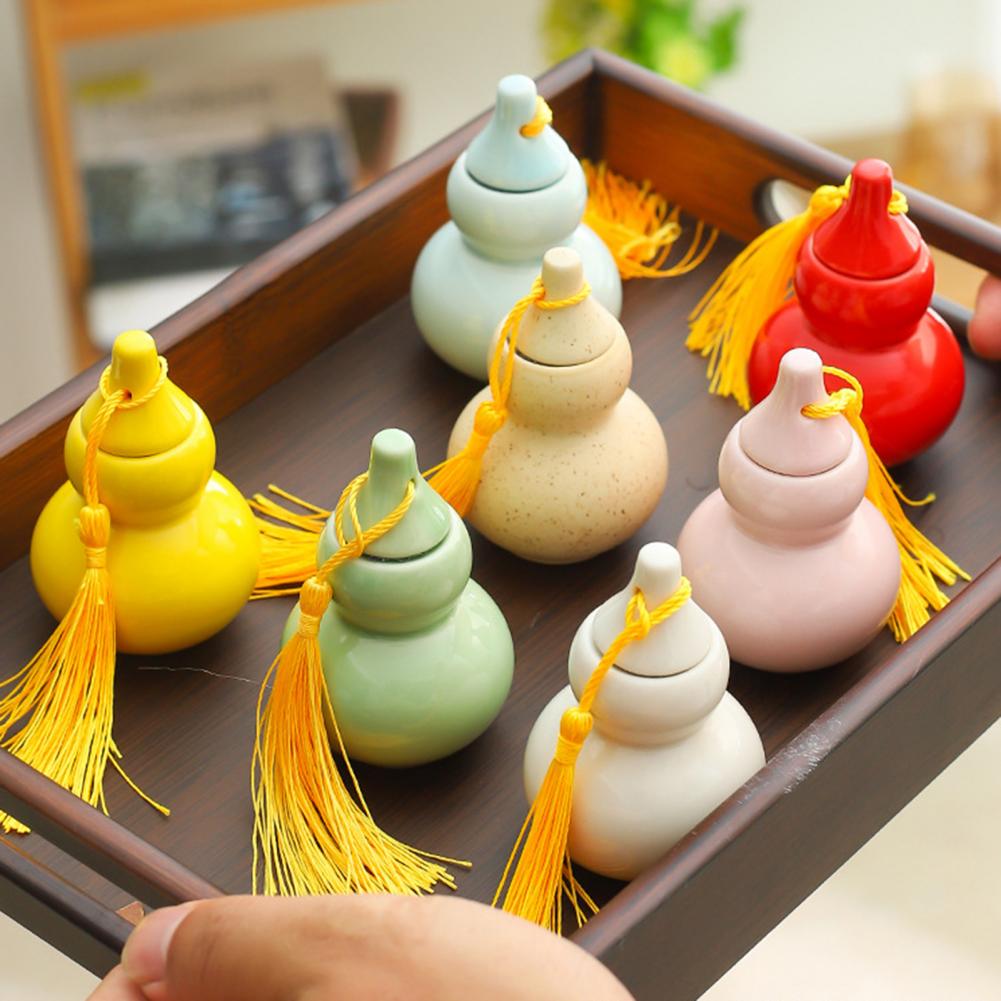 35ml szczelny pojemnik wodoodporny urocza gurda w kształcie przenośne ceramiczne naczynie na herbatę kanister artykuły gospodarstwa domowego