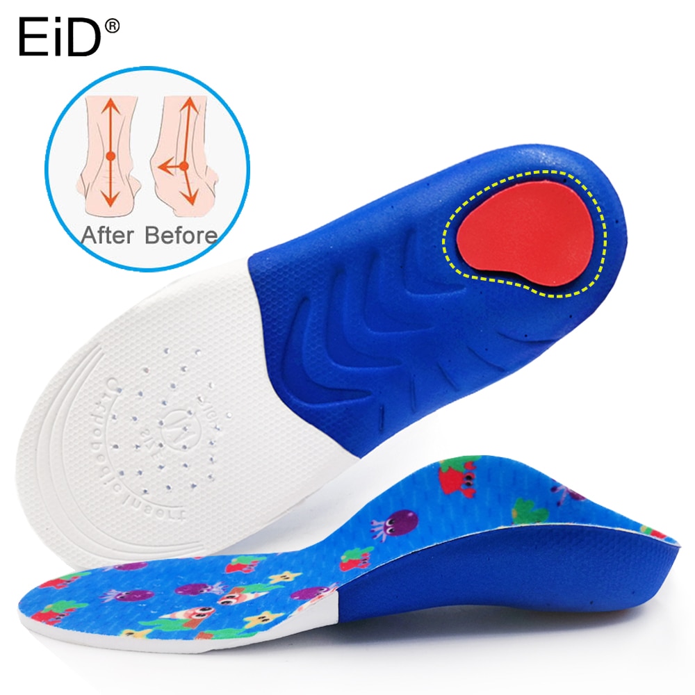 Eid ortopediske innleggssåler til låve låve buestøtte innleggssåler flat fotpleie flatfot x/o ben ortotiske sko hæl pu pute innlegg