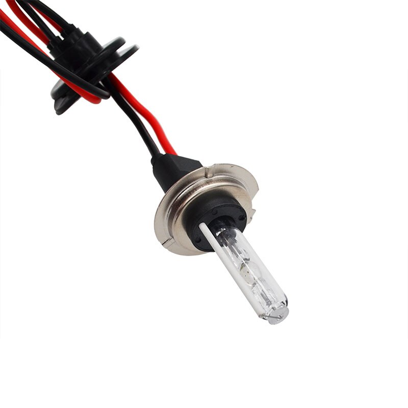 HIDLT-bombillas de faros Xenón HID H7C, 55W, 35W, luz de coche, Base de Metal H7, lámpara de repuesto HID, 4300K, 5000K, 6000K, 8000K