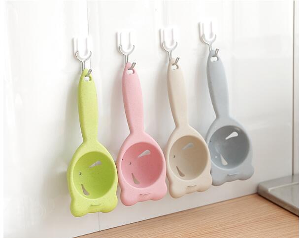 1PC 17.5x6.5cm Cute Wheat Straw Plastic Egg Separator White Yolk Sifting Home Kitchen Chef Dining Cooking Gadget OK 0877
