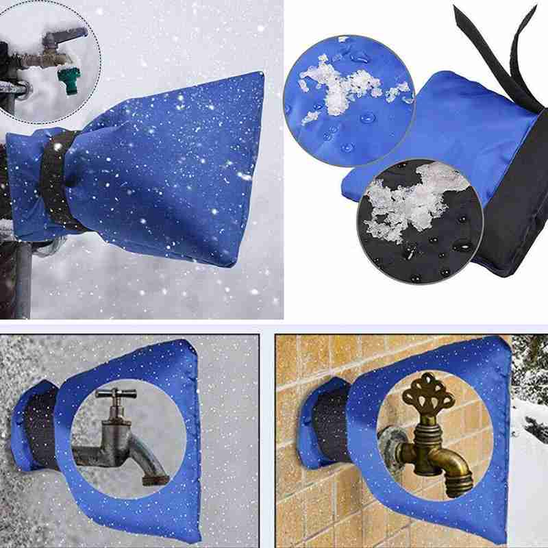 Winter Outside Water Tap Protective Cover Insulated Anti-Frost Faucet Freeze