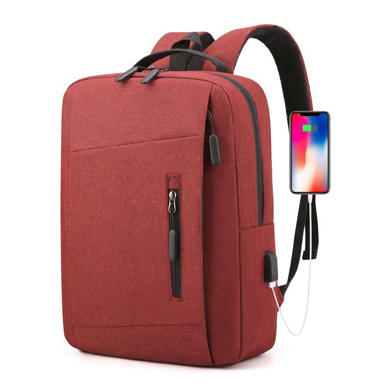 Casual Business Backpack Men Computer Bag Light 15.6 Inch Laptop Backpack Waterproof Oxford Lady Anti-theft Travel Backpack