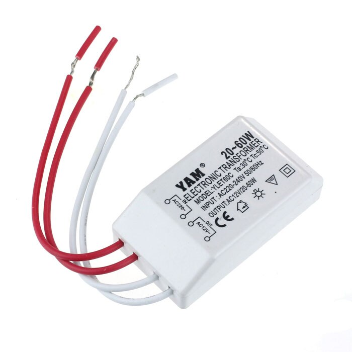 Ac 220V Naar 12V 20 60W Halogeen Led Driver Power Verlichting Transformers Voeding Led driver