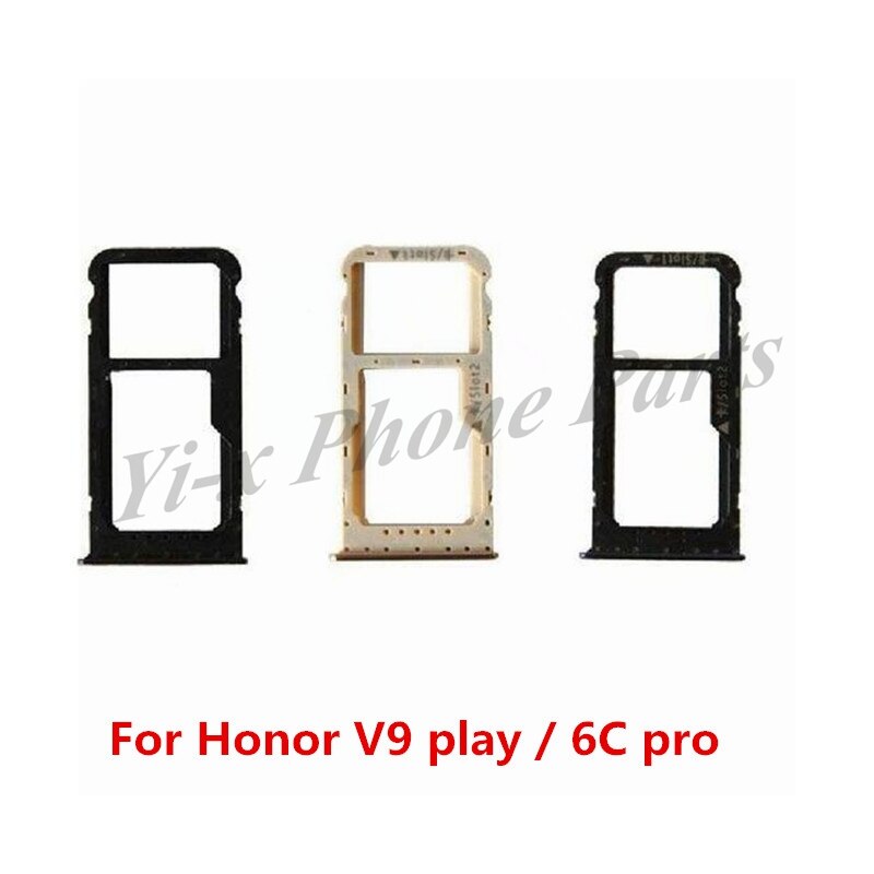SIM Kaart Lade Voor Huawei Honor 6C Pro/Honor V9 Play Sim-kaart Houder Slot Adapter