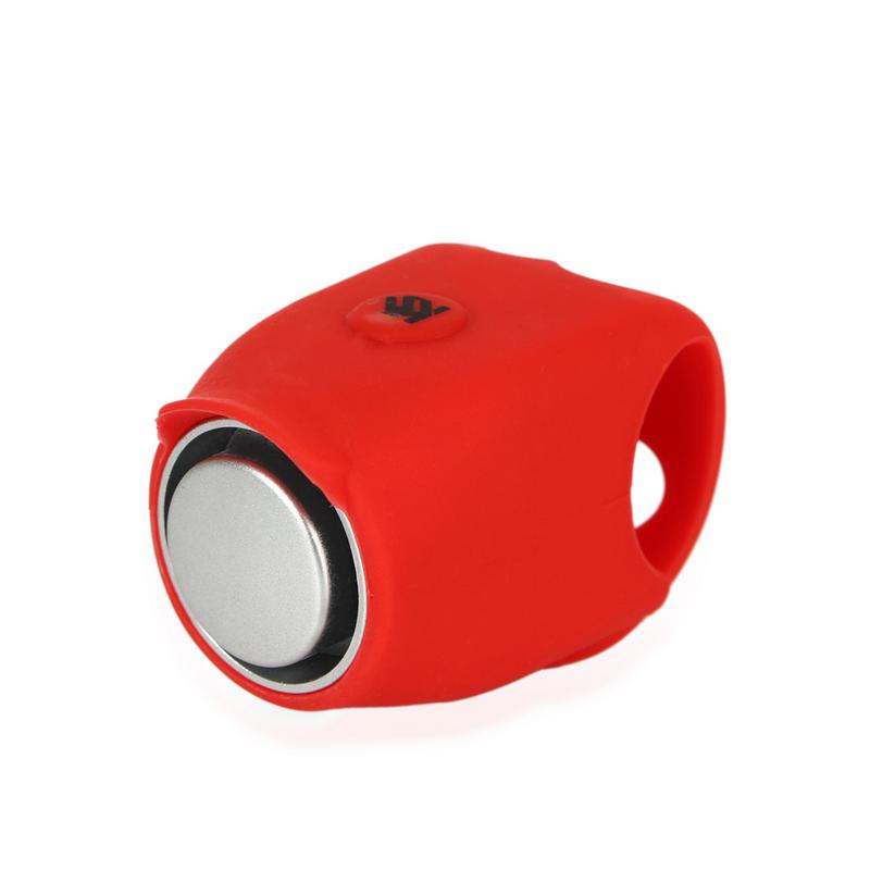 100%  merken en fietsbel super luide elektronische claxon: Rood