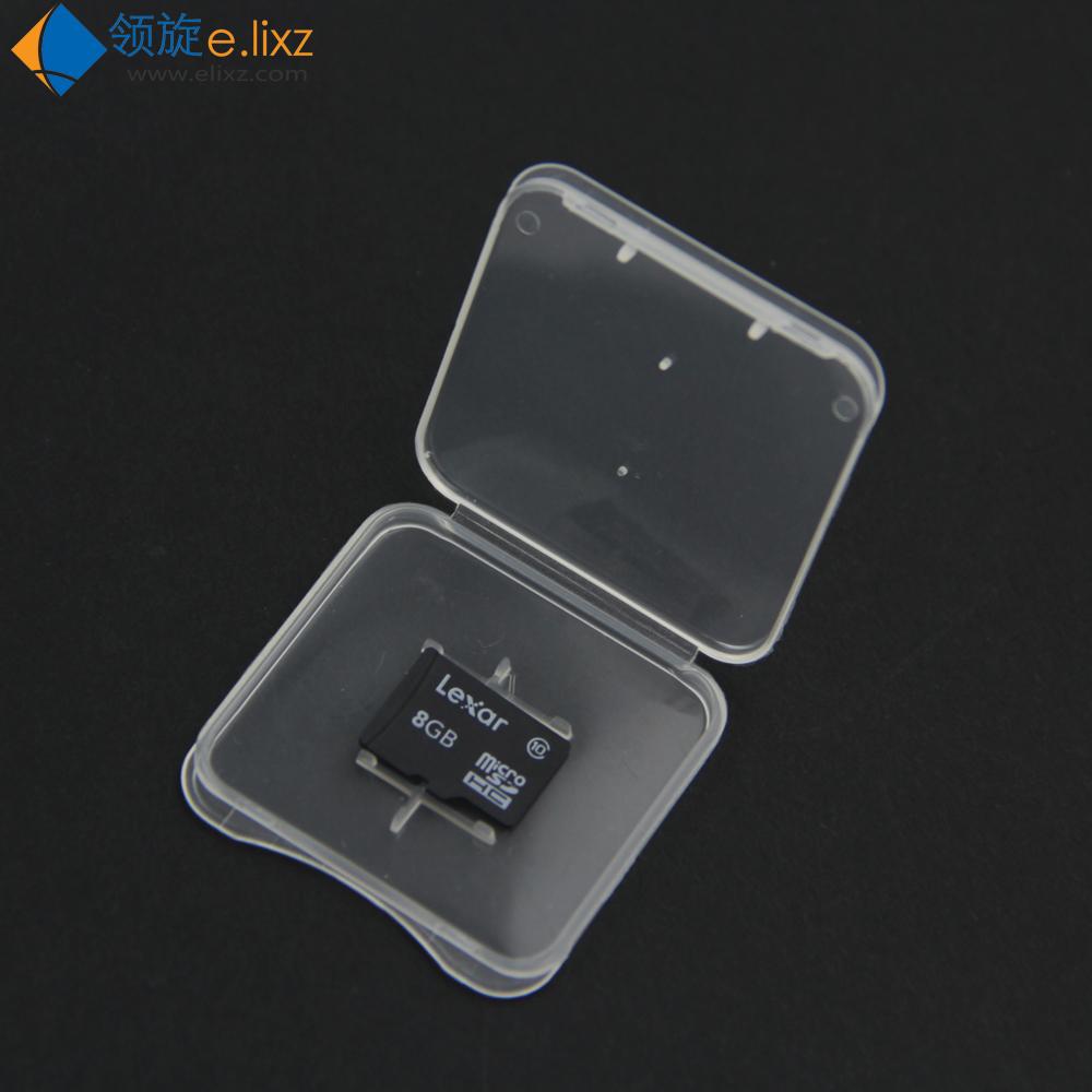 Buy 2 pac get 1 pack free 10 Pcs TF card box memory card case Micro SD Card Case Transparent Eco-friendsly Plastic Case