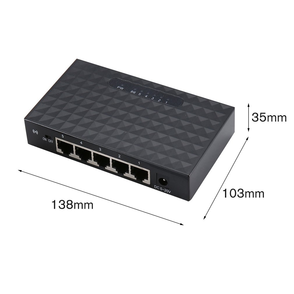 Mini 5/8/8+2/16 Port 10/100/Gigabit Switch SPOE Fast Power Over Ethernet Switch SPOE Network Vlan Smart Switch