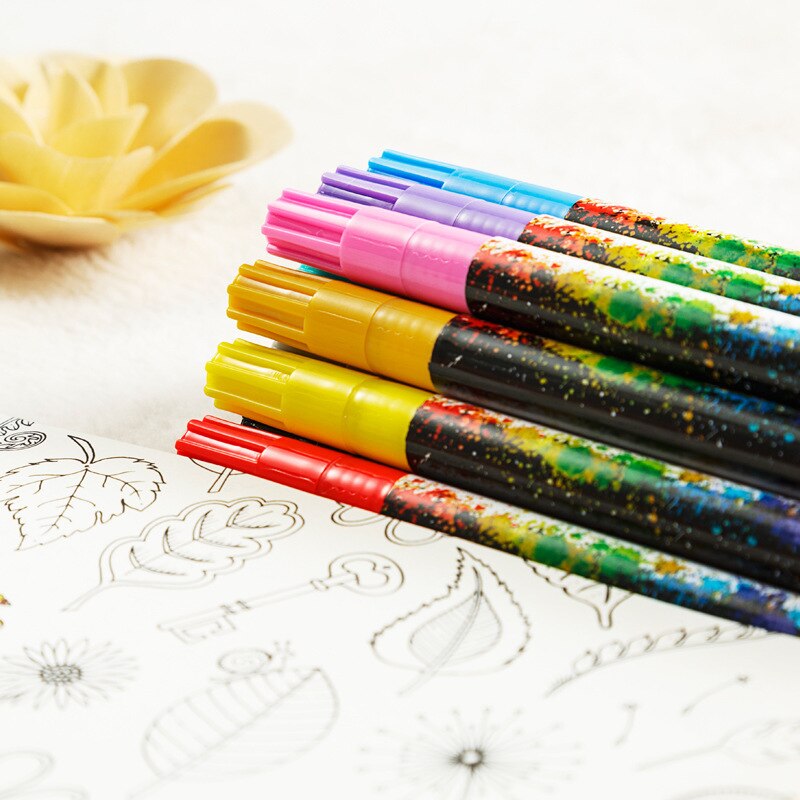 Rotulador de pintura acrílica, rotulador de arte para taza de porcelana de vidrio y roca de cerámica, marcadores de pintura permanentes, papelería, 20 colores