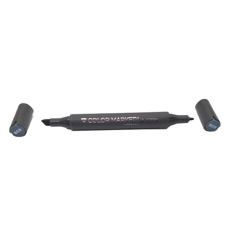 STA 6/12 Grau Farben Kunst Marker Graustufen Künstler Dual Kopf Marker einstellen für Pinsel Stift Malerei Marker Schule Schüler Lieferungen