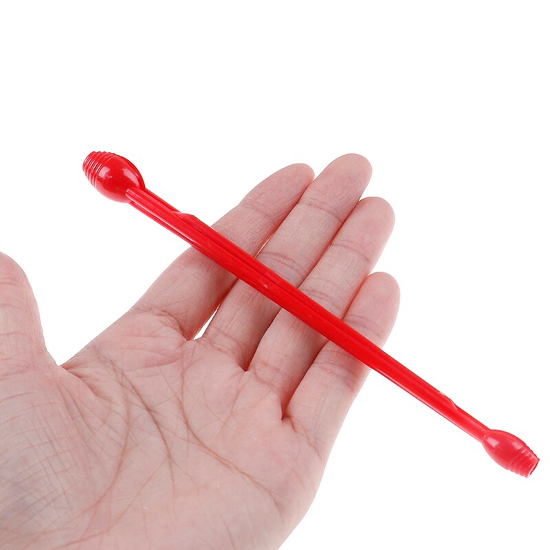 2Stck verrotten Gelb Kunststoff Einfache Angeln Disgorger Haken Entferner Doppel Kopf Entfernt Angeln Werkzeuge Verschlungen Haken