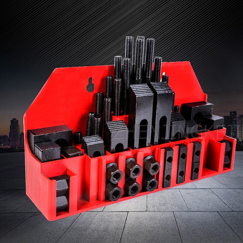 Milling Machine Accessories Iron Universal Fixture set Grinder Yard iron Fixture Pressure Plate Hardening Zinc Coated Black