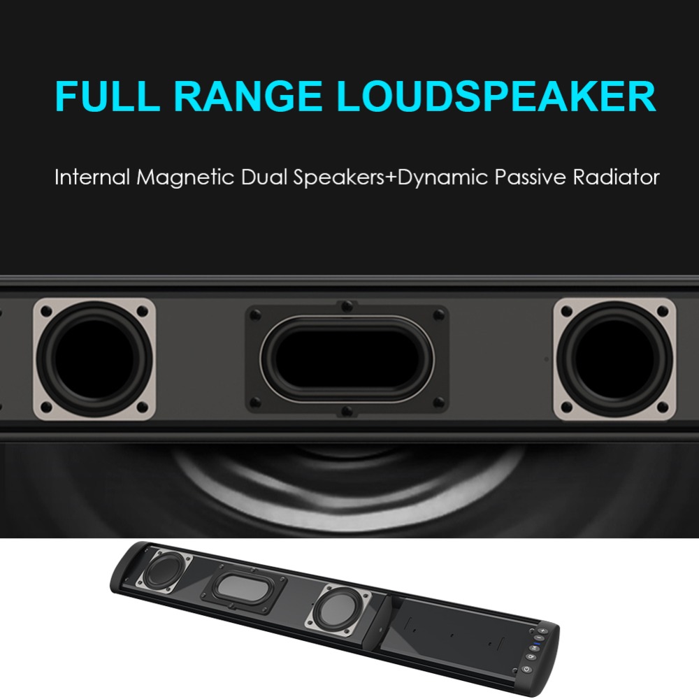 30W Tv Geluid Bar Kolom Draadloze Bluetooth Speaker Home Theater Music Center 360 Ondersteuning Usb Optische Rca Fm Radio voor Tv Pc