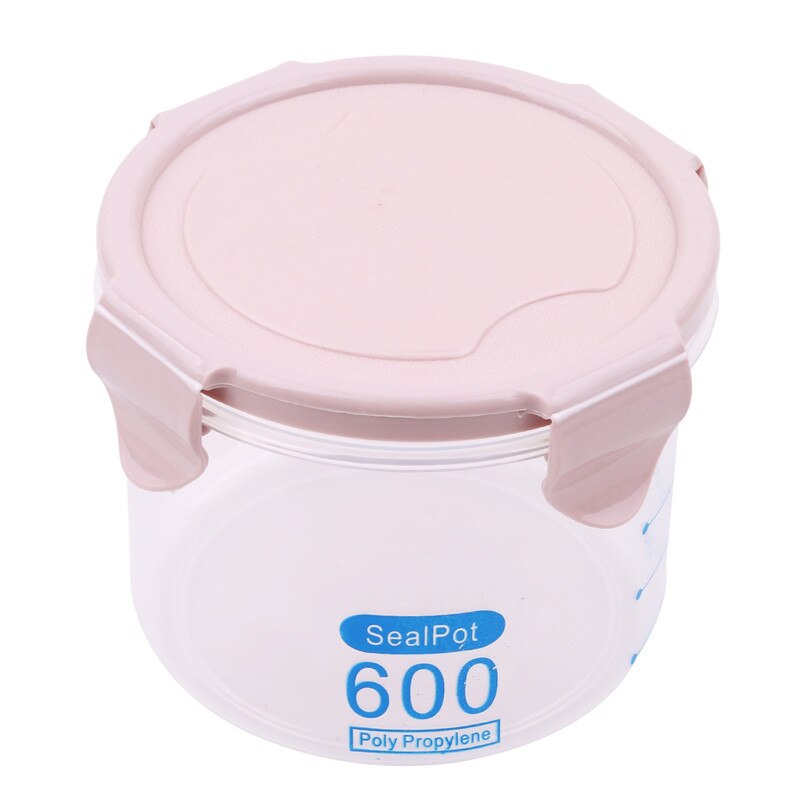 Kitchen Plastic Sealed Jar Storage Box Transparent Food Can Keep Fresh Fresh Transparent Container Can