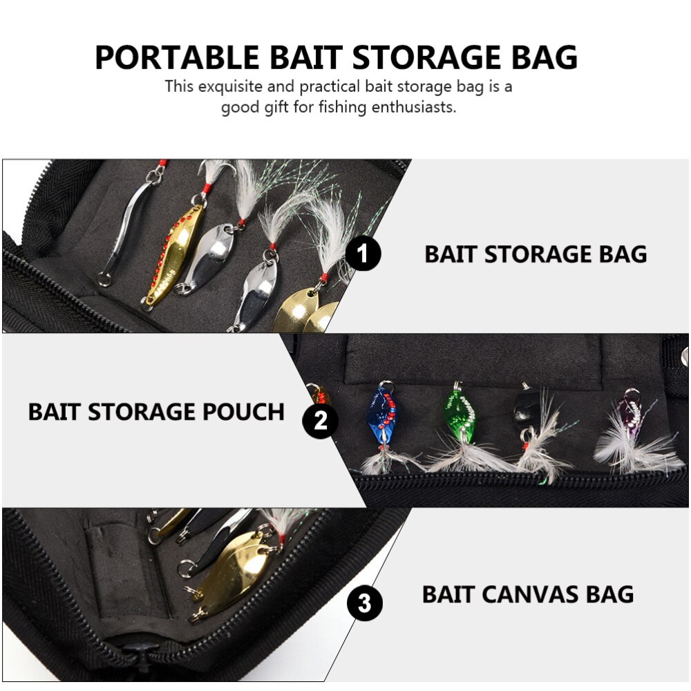 1pc- aderige vislijn opbergtas, zorgvuldig gemaakte draagbare vislijn opbergcontainer voor visliefhebbers.