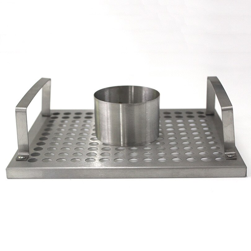8.78 tommer øldåse i rustfrit stål kyllingeholder stegesteg grillstativ grill grill kurv kalkun stege rack til grill ryger: Default Title