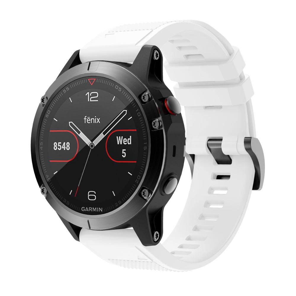22 MM mode stijl Band Voor Garmin Fenix 5 Horloge Siliconen Polsband Voor Garmin Fenix 5 Plus Band voor Garmin Fenix 6 Horlogeband
