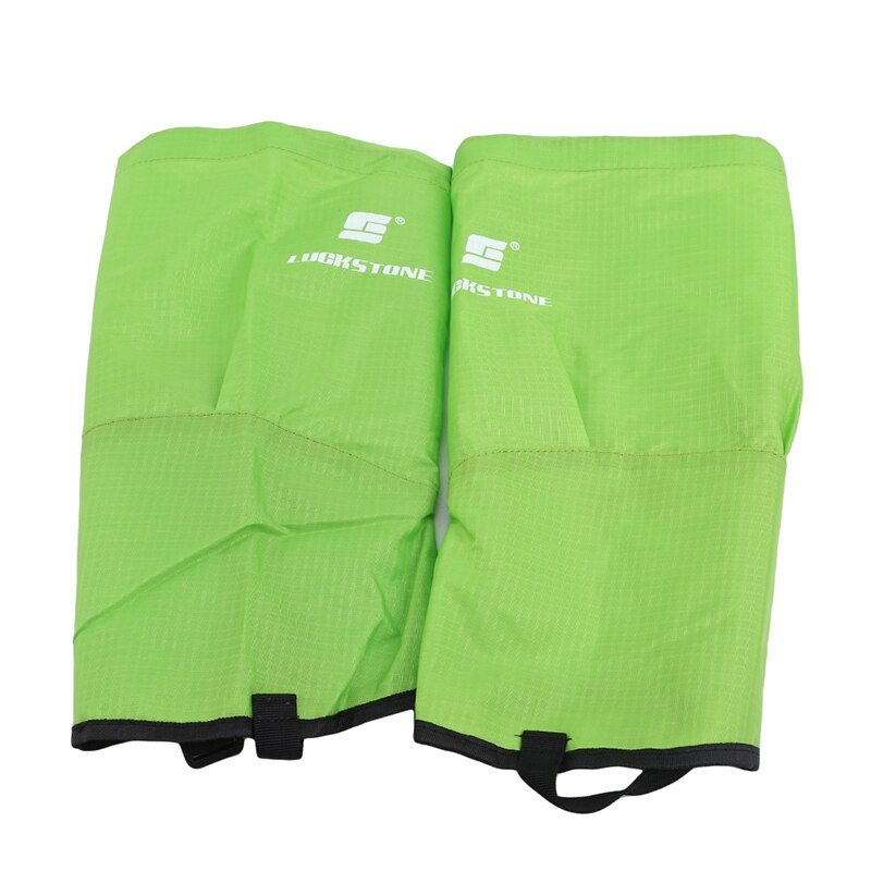 Guêtre de Legging imperméable et respirante, 1 paire, couvre-jambes de petite taille, empêche les moustiques de sable et de neige: green M code
