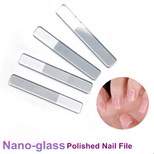 2 stk nano krystal glas holdbart neglebuffer gel uv manicure nail art manicure pedicure værktøj skønhedsværktøjer neglefiler