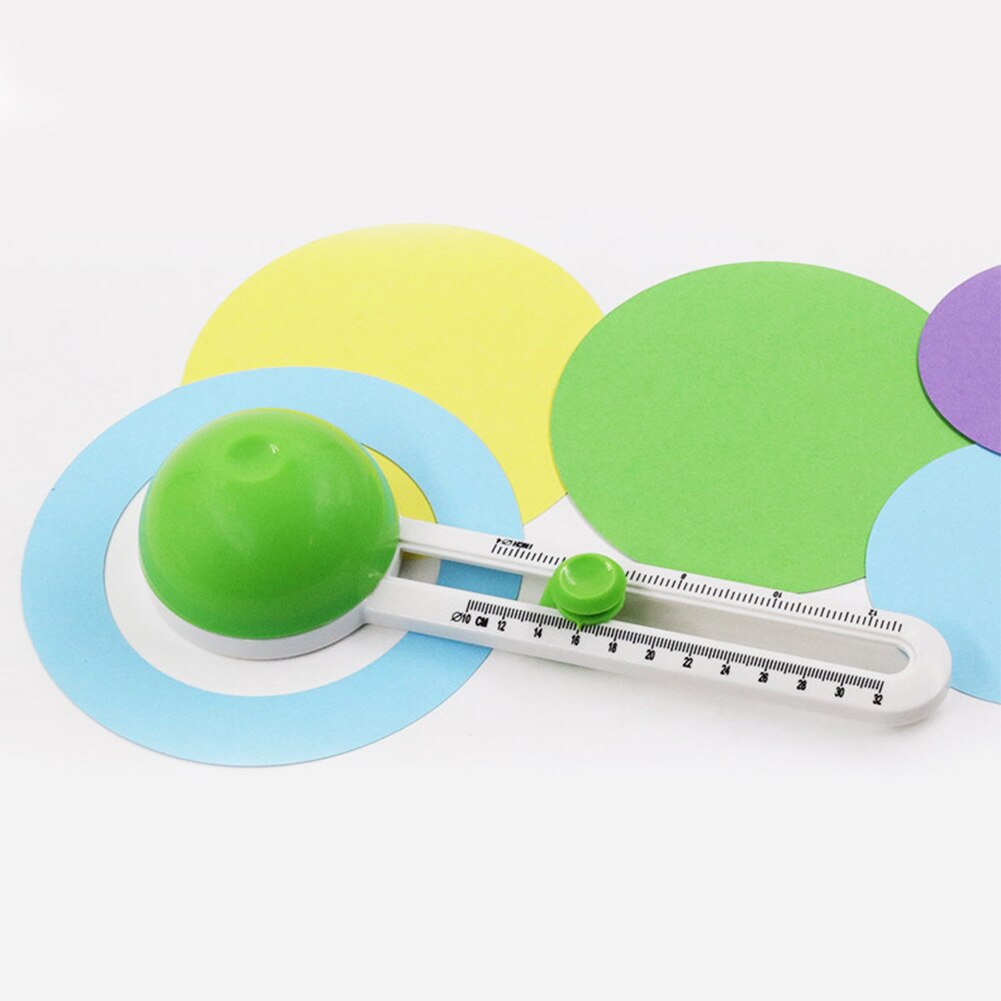 Pictures Round Circle Cutter Paper Cards Making Mini Scrapbooking Portable DIY Hand Tool Patchwork Art Craft Rotary