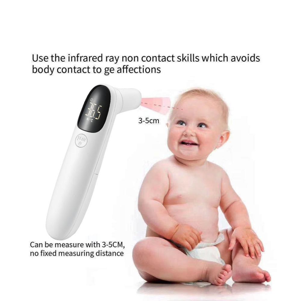 Handheld Infrared Thermometer Fast Speed High-temp Warning Accurate Infrared Thermometer Home Handheld Thermometer