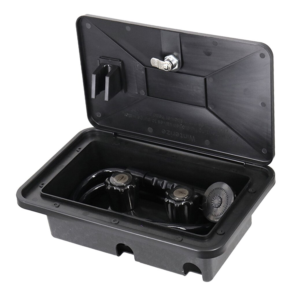 Exterior Shower Box Kit for Boat Marine Camper Motorhome Caravan