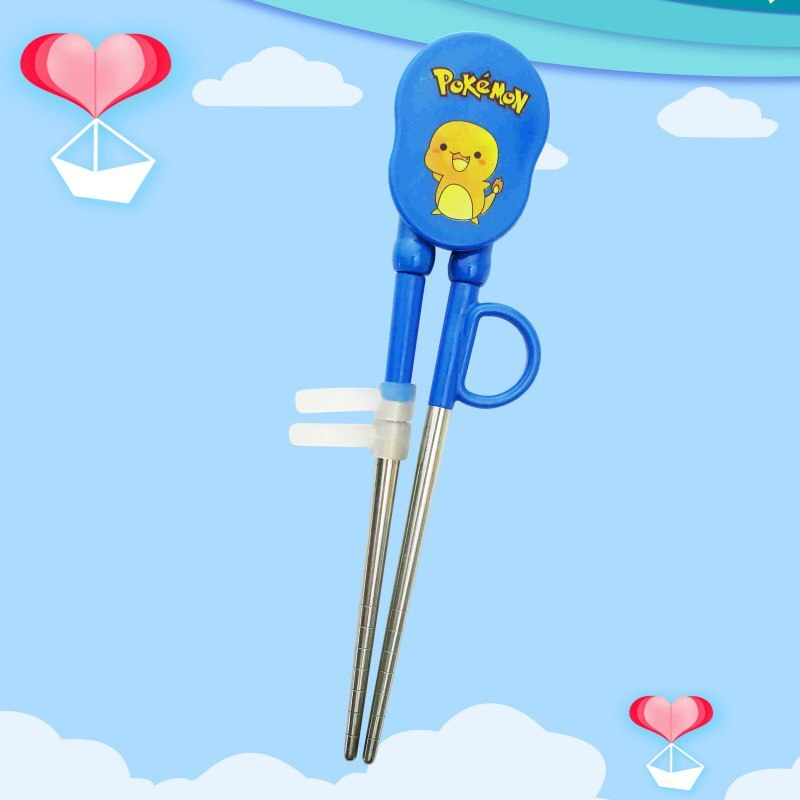 Rvs Training Eetstokjes Leuke Cartoon Training Helper Eetstokjes Voor Kinderen Peuter Te Gebruiken, 1 Paar: LH