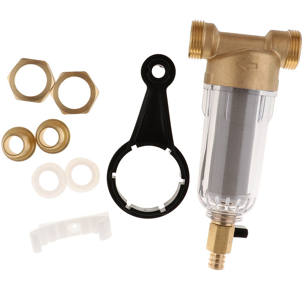 Reusable Sediment Spin Down Replacement Water Pre Filter Water System Kitchen Dishwasher and Water Operated Equipment