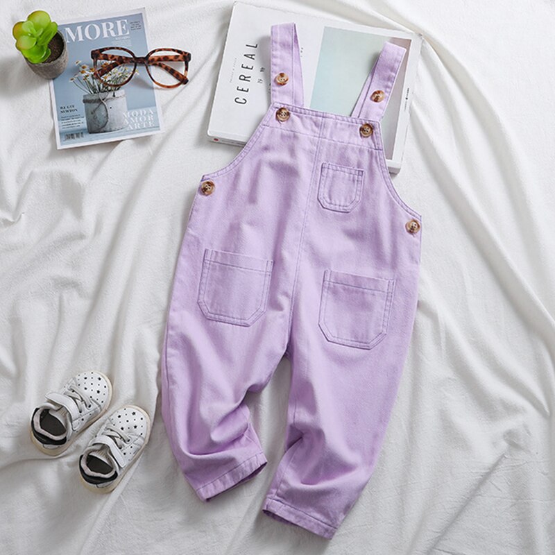 1-3lat kombinezony jesienno-zimowe nowe ogrodniczki na spodnie dla dzieci dla dziewczynki kombinezony spodnie dla niemowląt kombinezony dla maluchów kombinezony dla niemowląt: 2139 purpurowy / 24 m