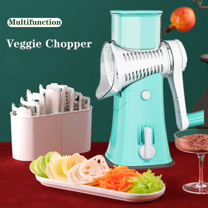 Handleiding Groente Cutter Rotar Slicer Chopper Keuken Gadgets Multifunctionele Rasp Aardappel Veggie Knoflook Voedsel Slijpmachine