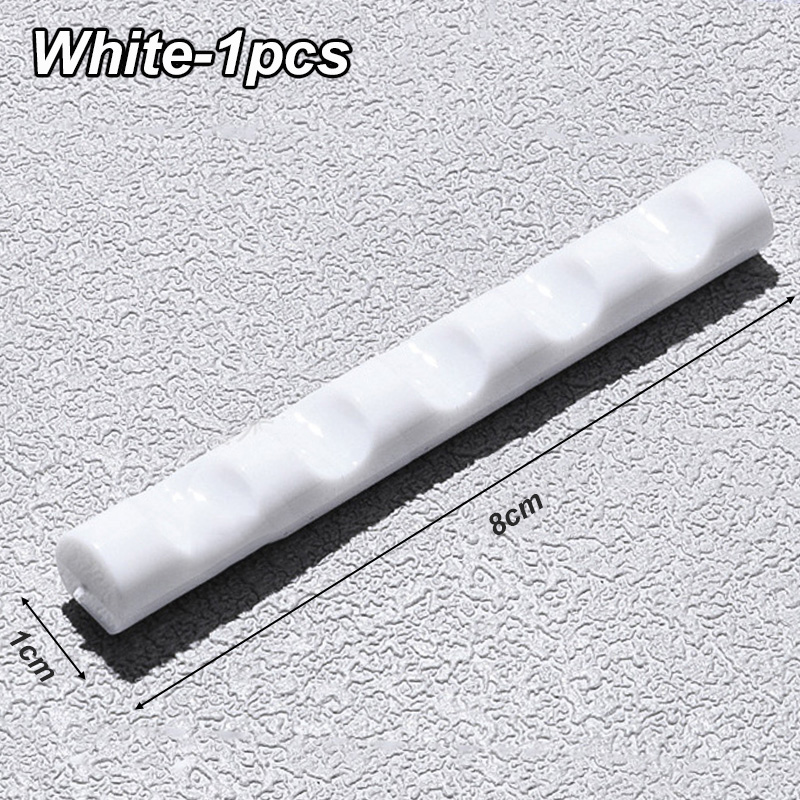 1 st nagelkonstborstehållare stativ med 5 rutnät nagelmålningspennhållare manikyrpennhållare stativ hylla akryldisplay manikyrverktyg: Ljusgrön