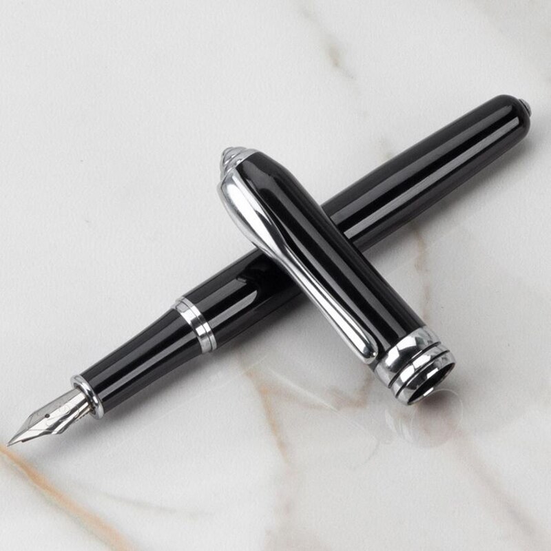 Classic Full Metal Luxury Ink Fountain Pen Office Signature Writing Pen Buy 2 Send