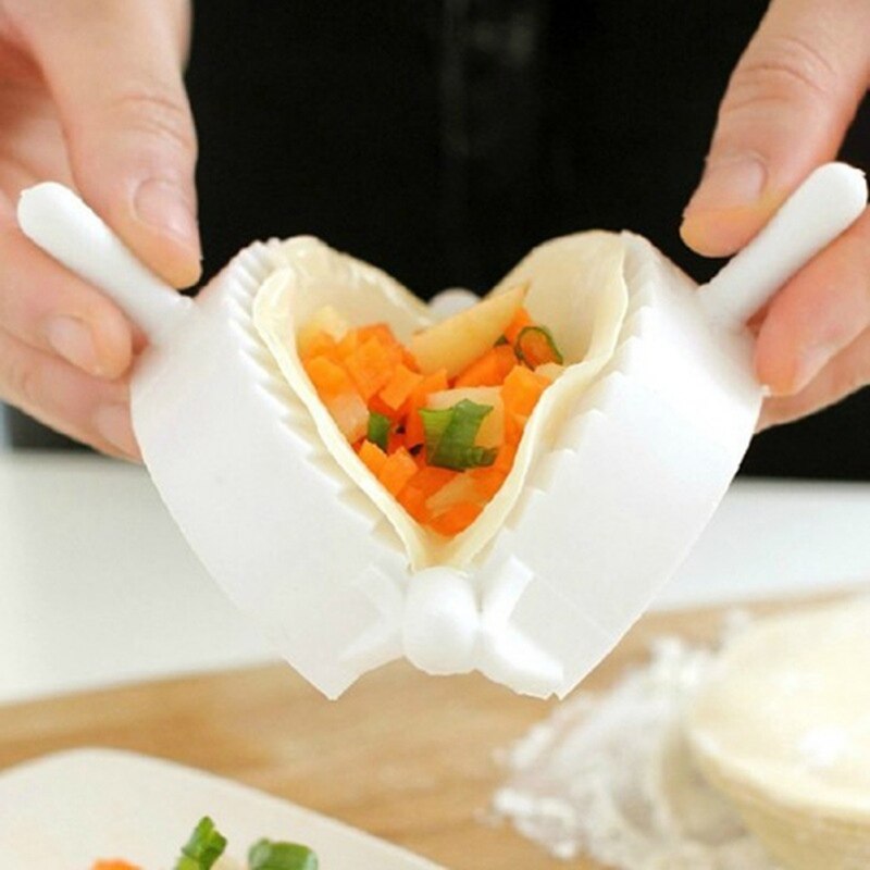 Dumpling maker ravioli dej presse wienerbrød dumpling forme bageværktøj dumpling making maskine